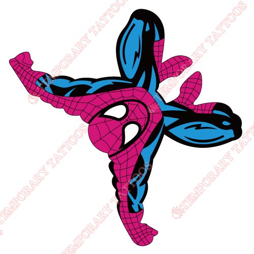 Spiderman Customize Temporary Tattoos Stickers NO.254